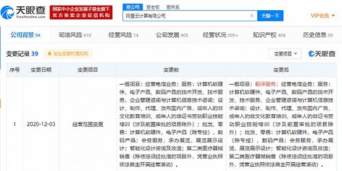 阿里云关联公司业务扩展 新增翻译服务与礼仪服务